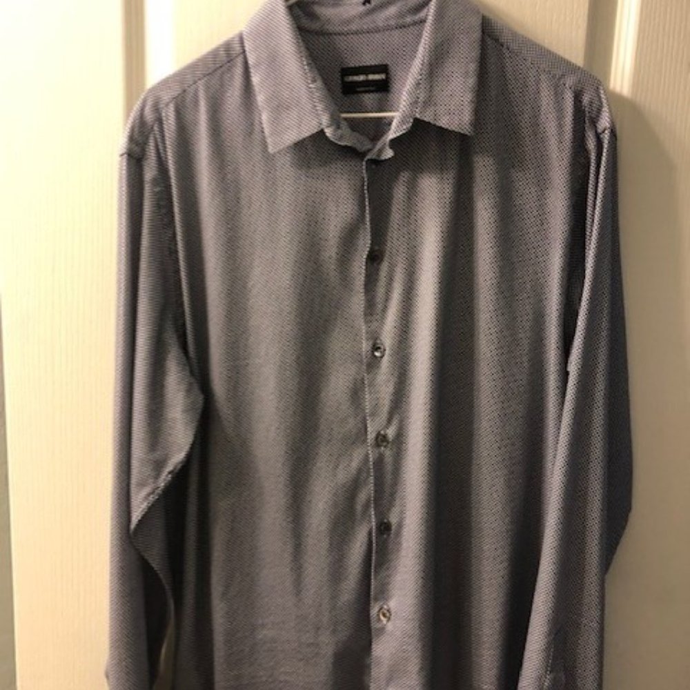 Giorgio Armani L/S Shirt  43/17  Like New